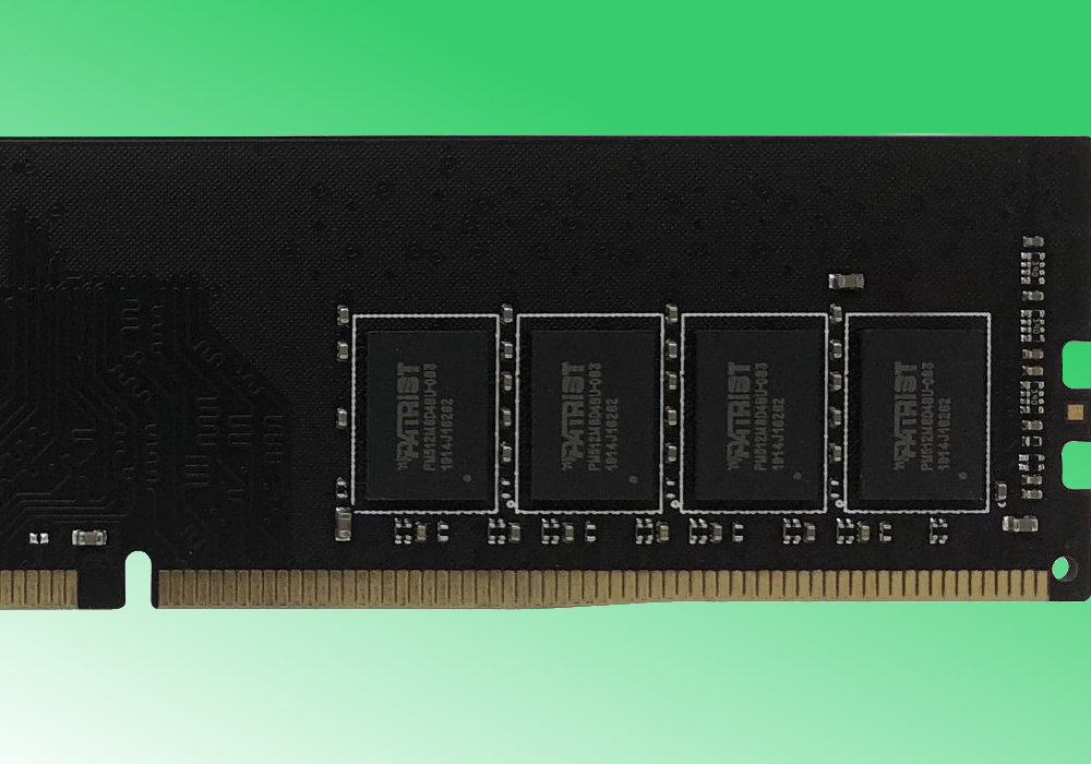 Pamięć RAM PATRIOT Signature Line 4GB 2666MHz PMIC napięcie moc DDR4 energia układ zarządzanie