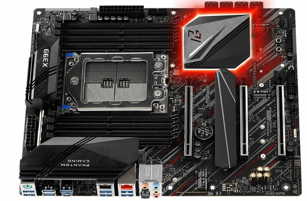 Płyta główna ASROCK X399 Phantom Gaming 6 - lacznosc