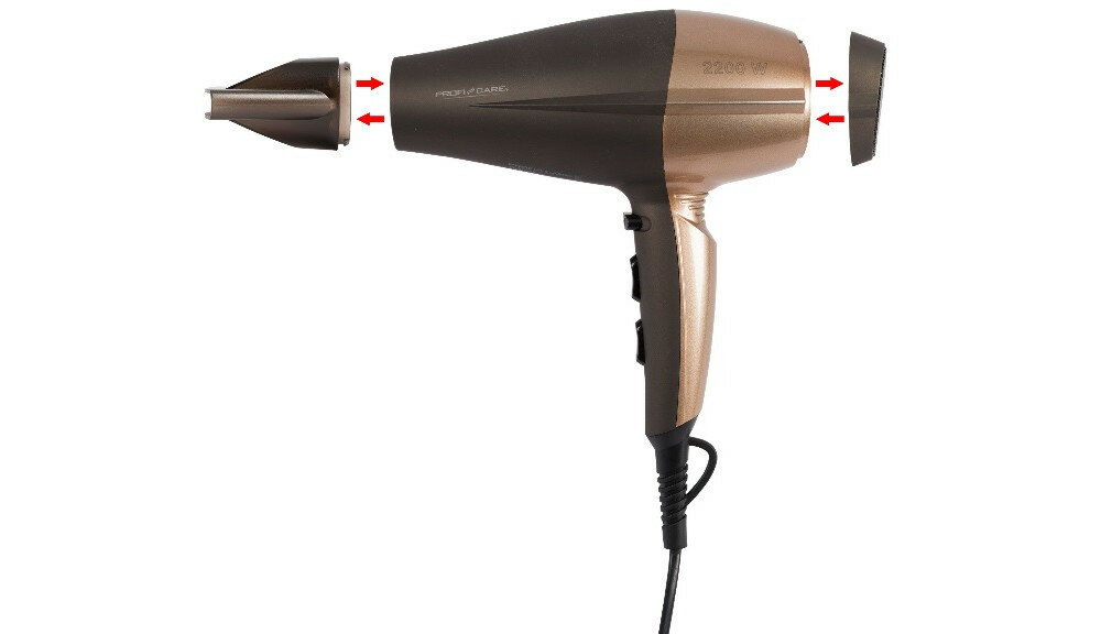 Suszarka PROFICARE PC-HT 3010 moc temperatura zimne powietrze