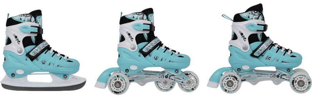 Łyżworolki NILS EXTREME NH10905 NA11010 (rozmiar 39-42) sprawdzają się niezależnie od pogody maksymalna dynamika pełne bezpieczeństwo optymalna stabilizacja stopy