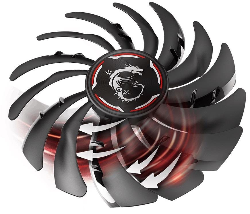 Karta graficzna MSI GeForce RTX 2070 Gaming 8GB - TORX 3.0