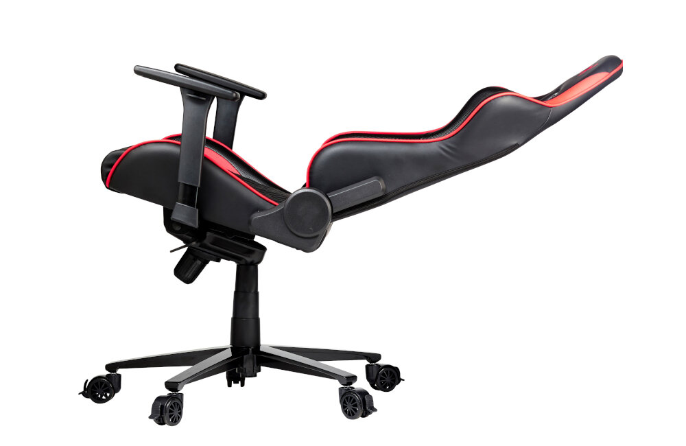 Fotel HYPERX Blast 367502 Czarno-czerwony konstrukcja ergonomia