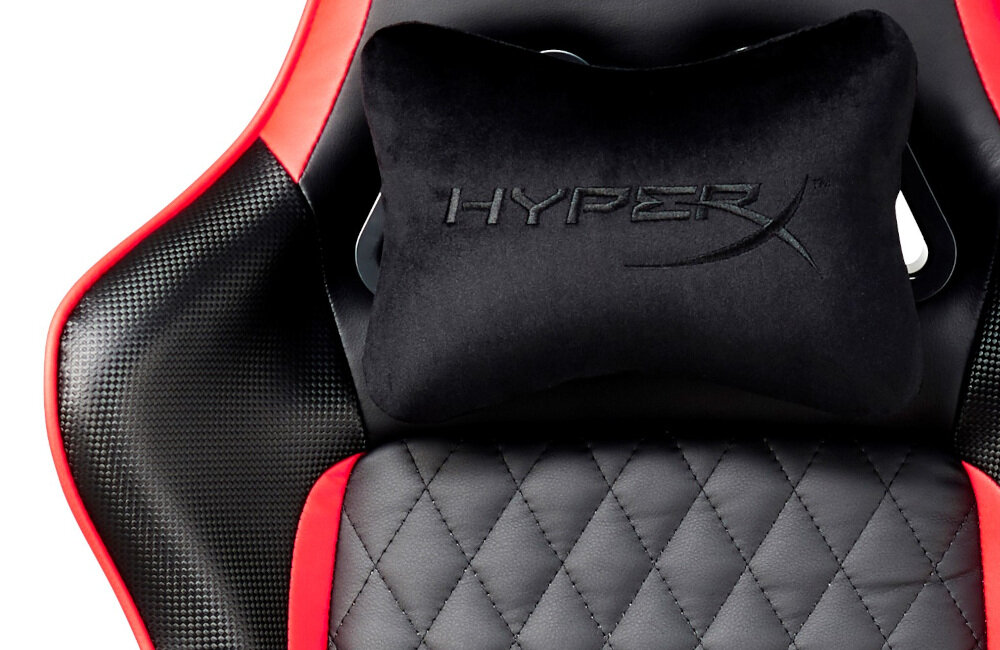 Fotel HYPERX Blast 367502 Czarno-czerwony skóra