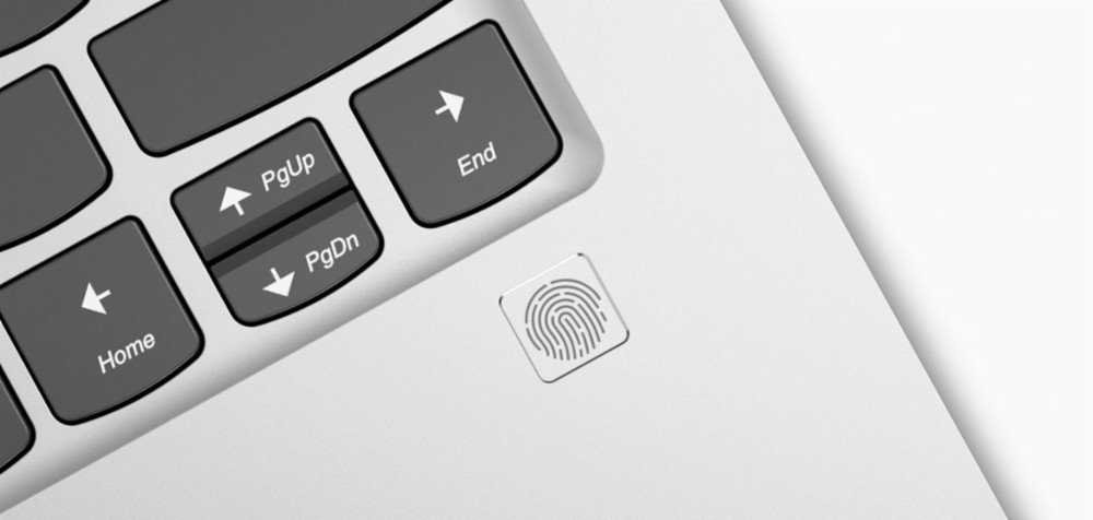 Laptop LENOVO Yoga 920-13 - czytnik linii papilarnych 