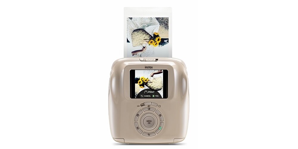Aparat FUJI Instax Square SQ 20 kolaż ekspozycja