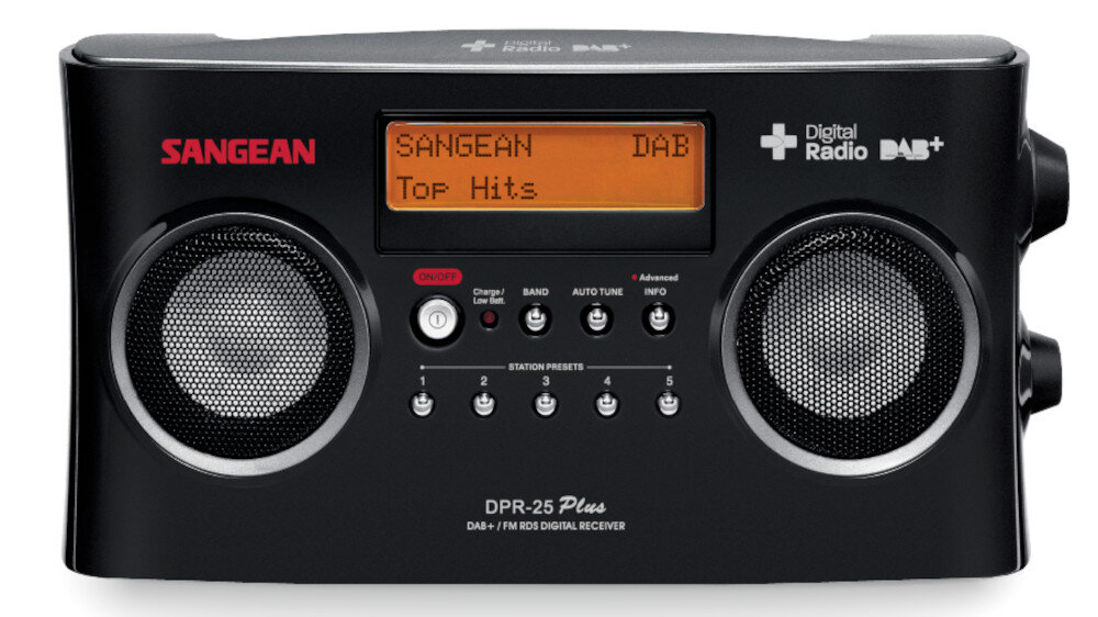 Radio SANGEAN DPR-25 - design