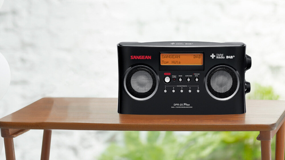 Radio SANGEAN DPR-25 - zasilanie