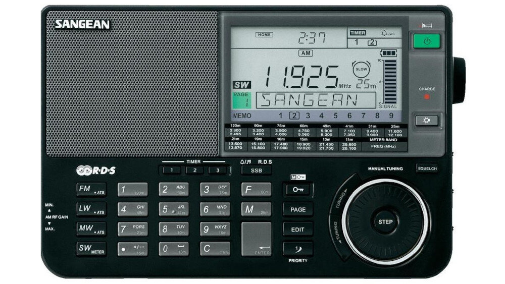 Radio SANGEAN ATS-909-X - wymiary