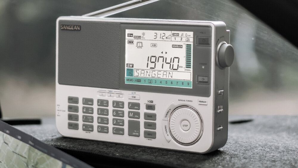 Radio SANGEAN ATS-909-X  - aux-in