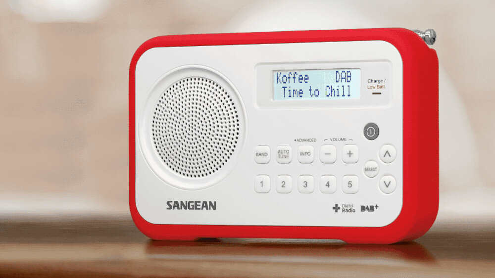 Radio SANGEAN DPR-67 - słuchawki