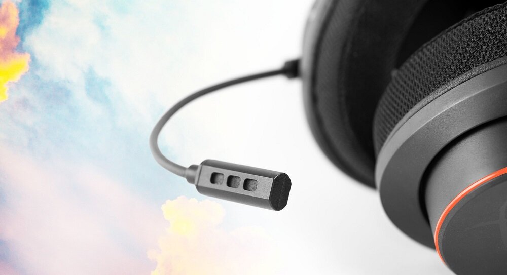 Słuchawki Creative LABS Sound BlasterX H6 - wygodna komunikacja specjalistyczny odłączany mikrofon
