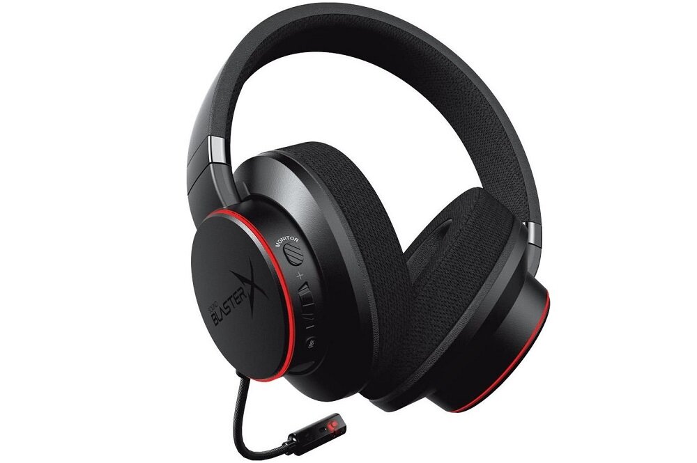 Słuchawki Creative LABS Sound BlasterX H6 - komfort uzytkowania płynność odtwarzanego dźwięku wysoki poziom wygody obsługi