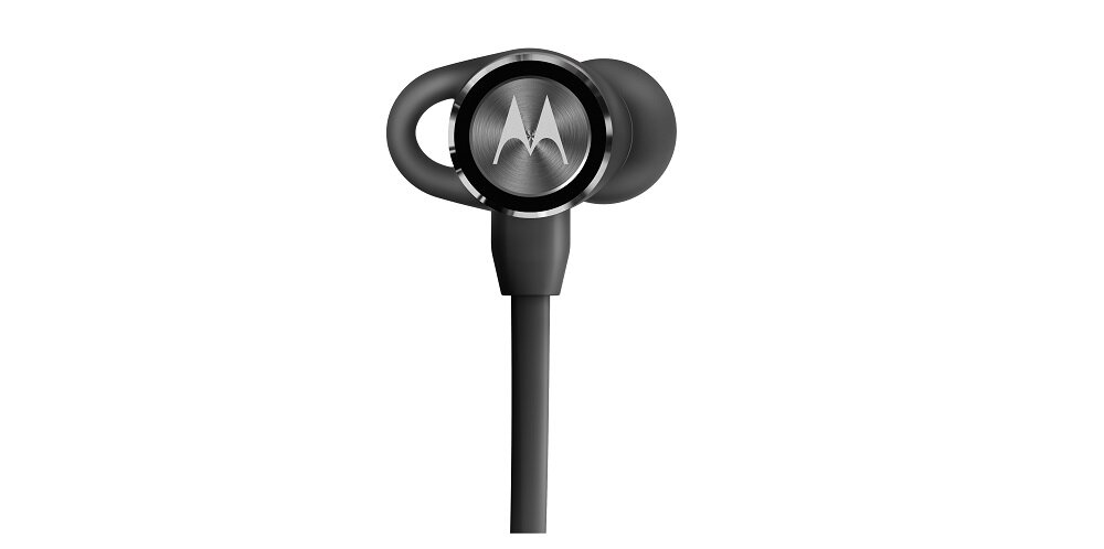 Słuchawki dokanałowe MOTOROLA Verveloop 200 Czarny widok słuchawka przód