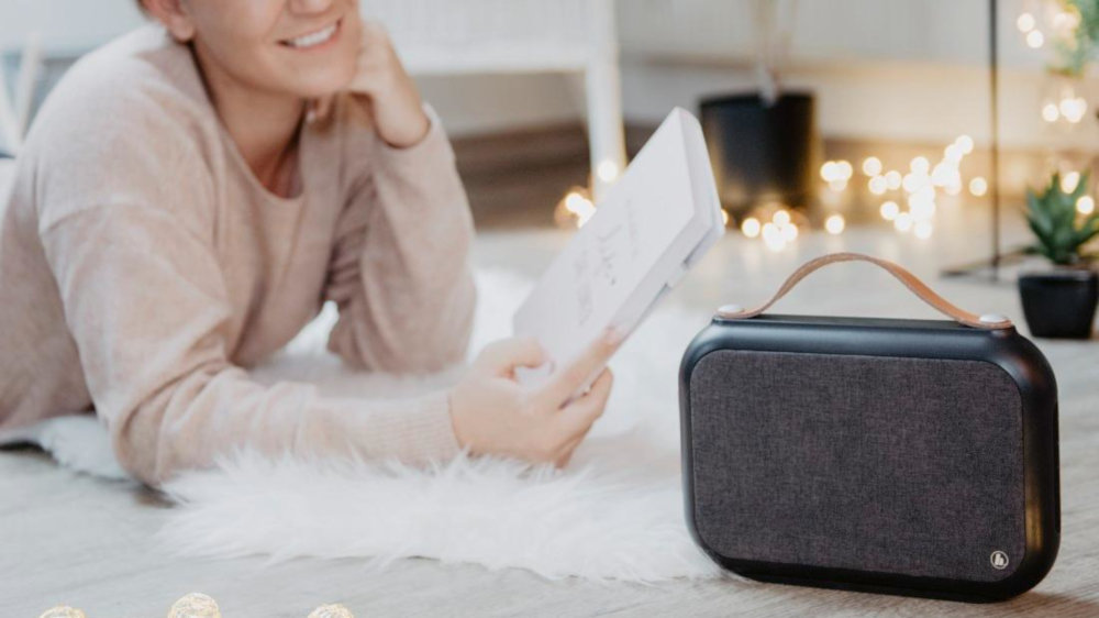 Głośnik Mobilny HAMA Gentleman L Czarny - Karta Pamięci