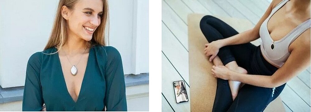 Smartband BELLABEAT Leaf Chakra zdrowie łączność aplikacja monitoring sport bateria