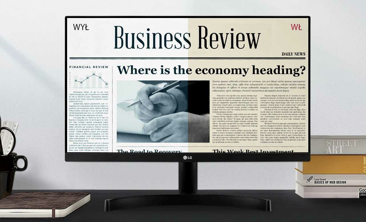 Monitor LG 27MK600M - Cienka ramka