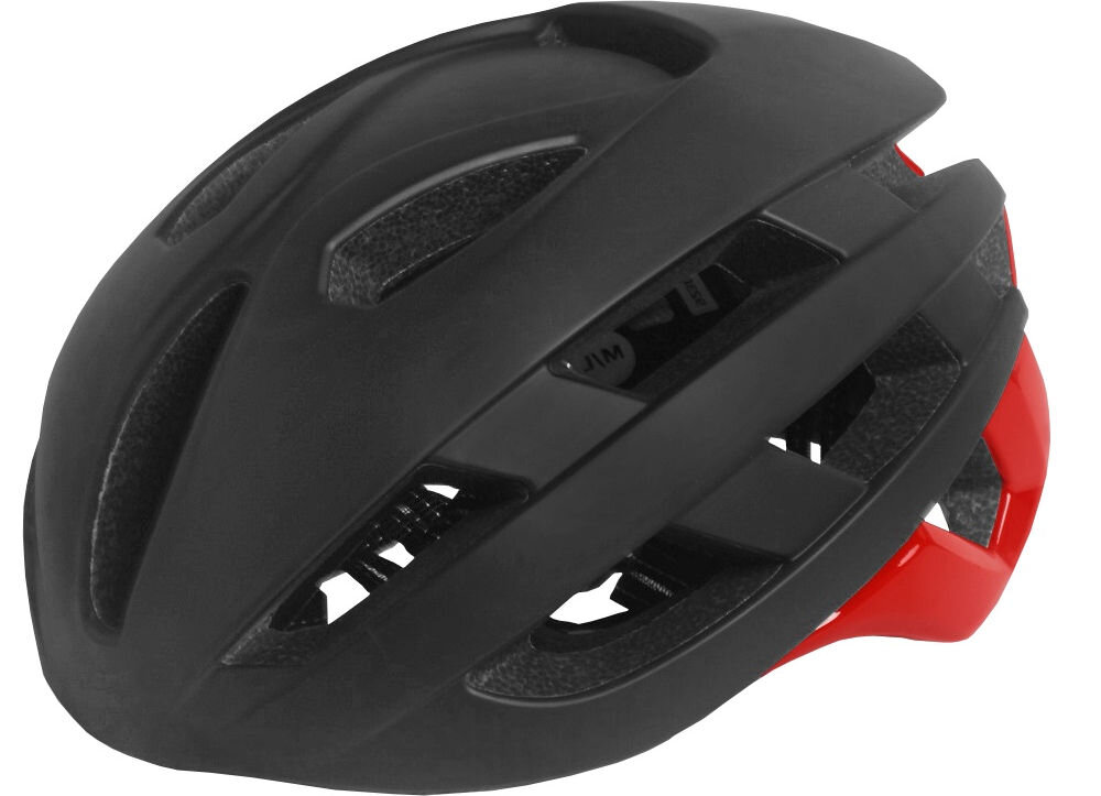 Kask rowerowy VÖGEL VKA-924R Czarno-czerwony Szosowy (rozmiar S/M) regulacja rozmiar
