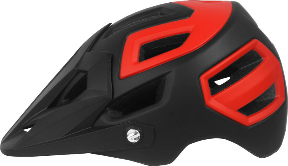 Kask rowerowy VÖGEL VKA-924R Czarno-czerwony MTB (rozmiar S/M) out mould amortyzacja