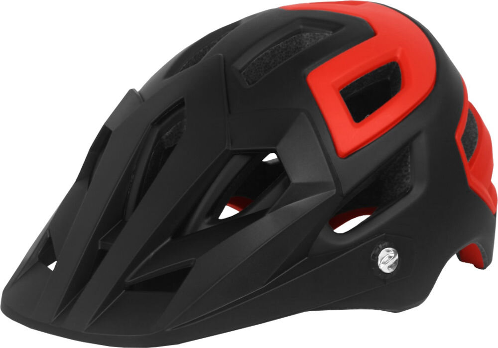Kask rowerowy VÖGEL VKA-924R Czarno-czerwony MTB (rozmiar S/M) regulacja rozmiar