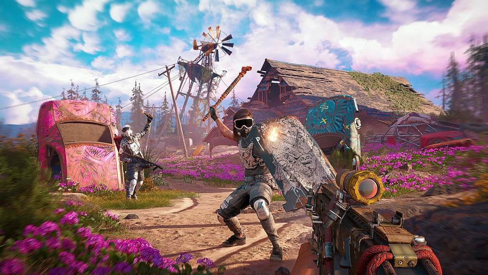 Far Cry: New Dawn Gra podróże mapa obszar pojazdy
