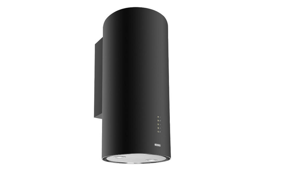 BERG-Floyd-Night okap funkcjonalny elegancki  silnik energooszczędny kuchenne wnętrze wyciąg pochłaniacz prędkość praca oświetlenie ledowe