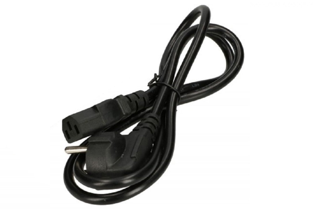 Zasilacz POE EXTRALINK wbudowanej diodzie LED Extralink 48 V 48 W automatycznie odcina napięcie przeciążenia lub zwarcia - zasilacz od przodu i tyłu na białym tle