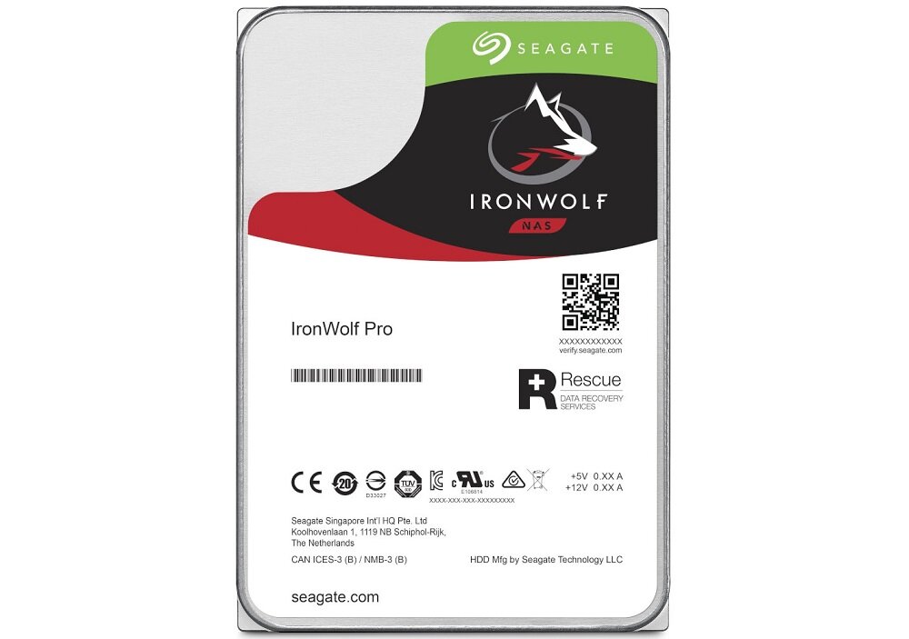 Dysk SEAGATE IronWolf Pro 14TB HDD - wydajność trwałość bezpieczeństwo sieci NAS wysoka niezawodność SATA III 6 Gb/s