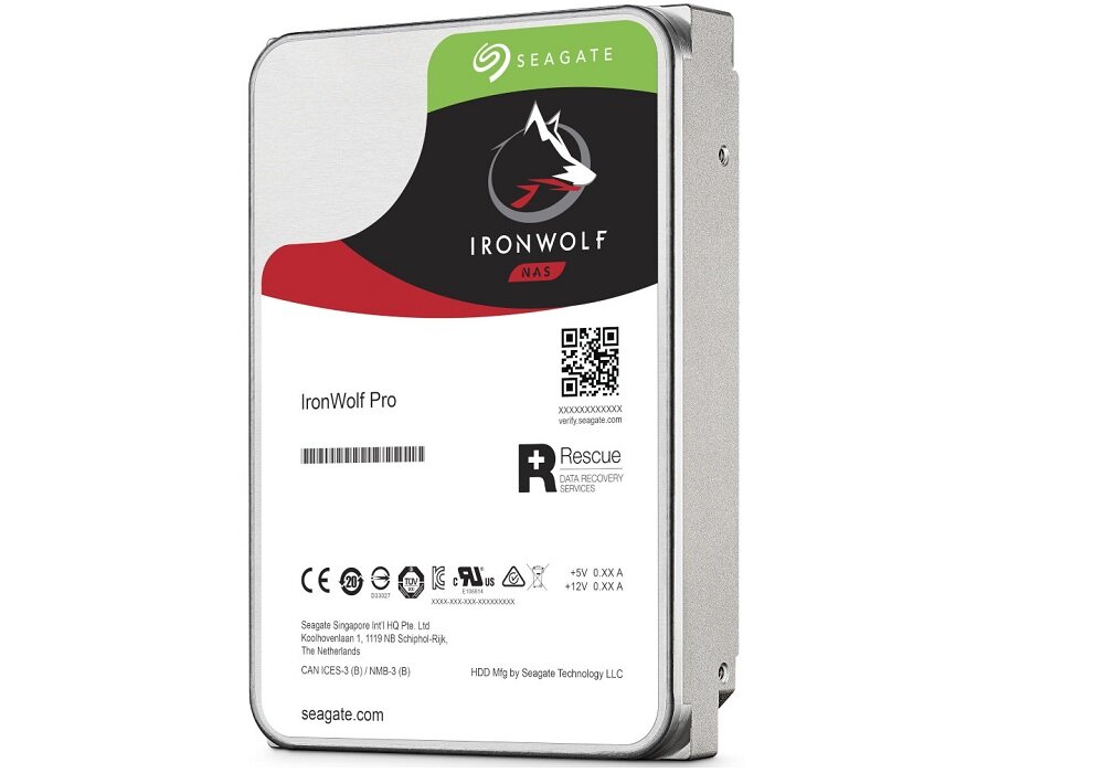 Dysk Seagate IronWolf Pro 14TB HDD - standardowe wymiary 147 x 101.85 x 26.11 mm realtywnie niska waga 670 gram