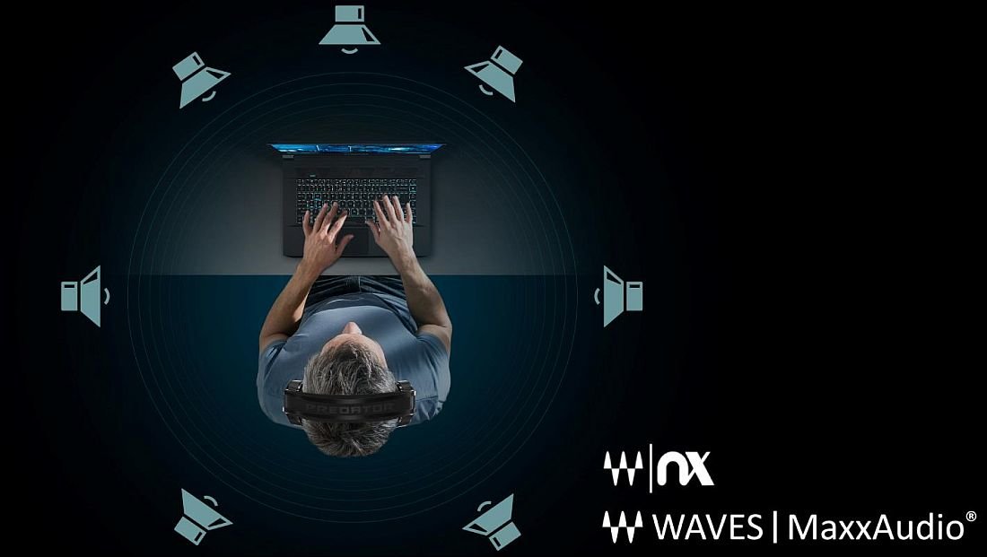 Laptop gamingowy ACER Predator Triton 500  - DŹWIĘK 3D