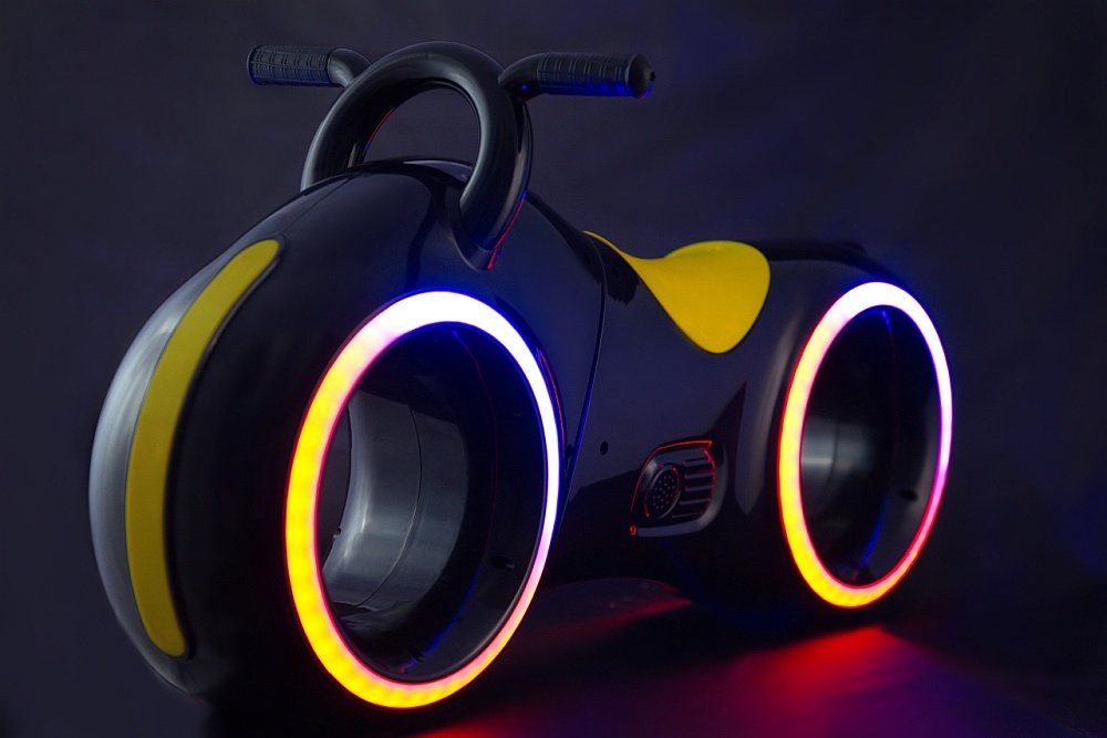 Rowerek biegowy IBOX IBIKE001 podświetlenie diody led