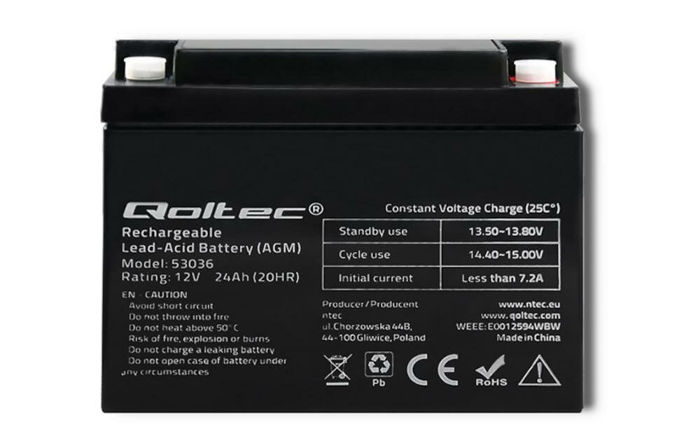 QOLTEC akumulator stałe źródło energia zasilanie awaryjne sieć elektryczna bateria sprzęt