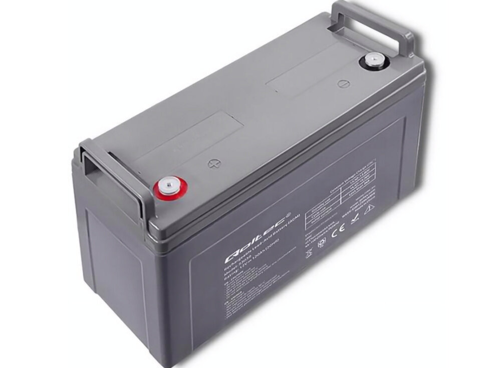 Akumulator QOLTEC 53039 120 Ah 12V praca pojemność szczelność