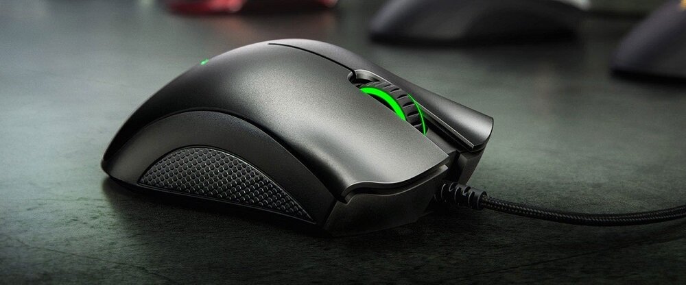 Mysz RAZER DeathAdder Essential - Efektowne podświetlenie Razer Chroma