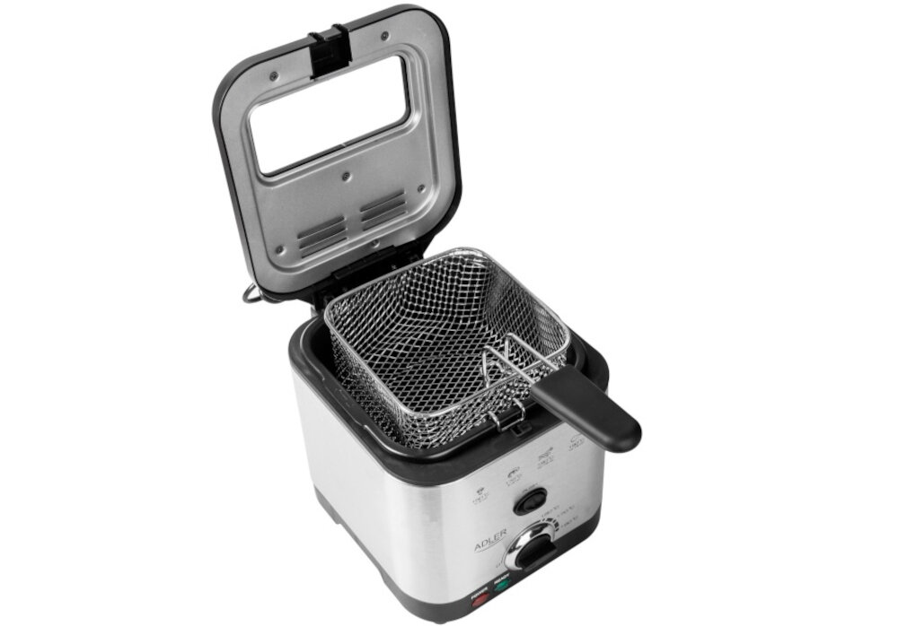 Frytkownica ADLER AD 4911 oszczednosc czasu duzy zbiornik na frytki do 1,5kg ziemniakow