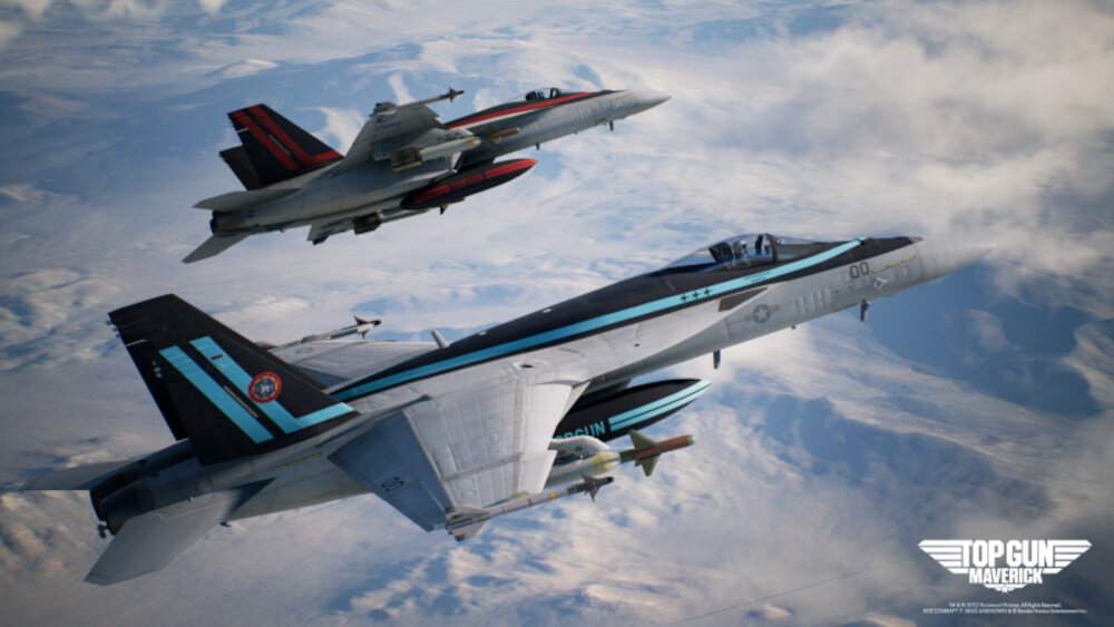 Ace Combat 7: Skies Unknown - Top Gun: Maverick Edition Gra powietrze latanie samolot misje szczegóły fotorealizm sceneria