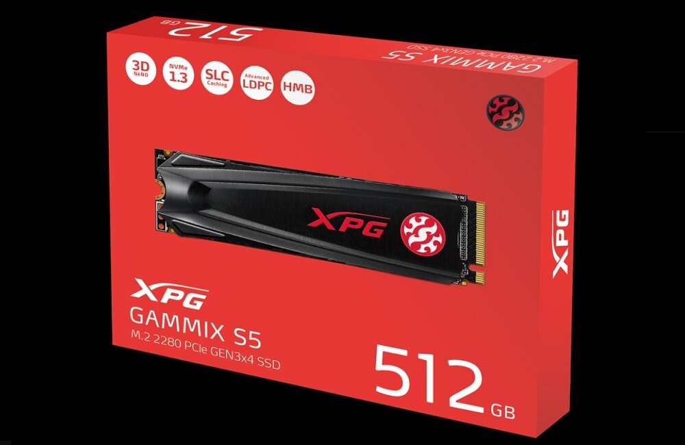 Dysk ADATA XPG Gammix S5 Bezpieczny transport