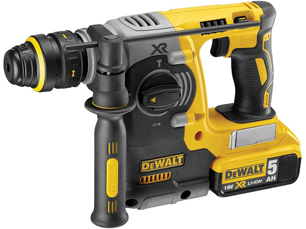 Zestaw elektronarzędzi DEWALT DCK854P4 tryb udaru 2,1 J częstotliwość udaru do 4600 ud/min system antywibracyjny Perform&Protect 6,6 m/s2