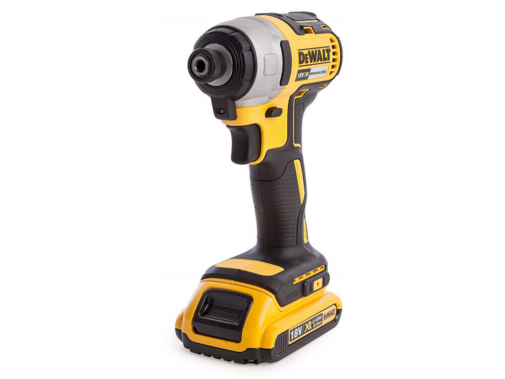 Zestaw Combo DEWALT DCK2060S3T dwa biegi częstotliwość udaru do 3200 ud/min maksymalny moment obrotowy do 170 Nm