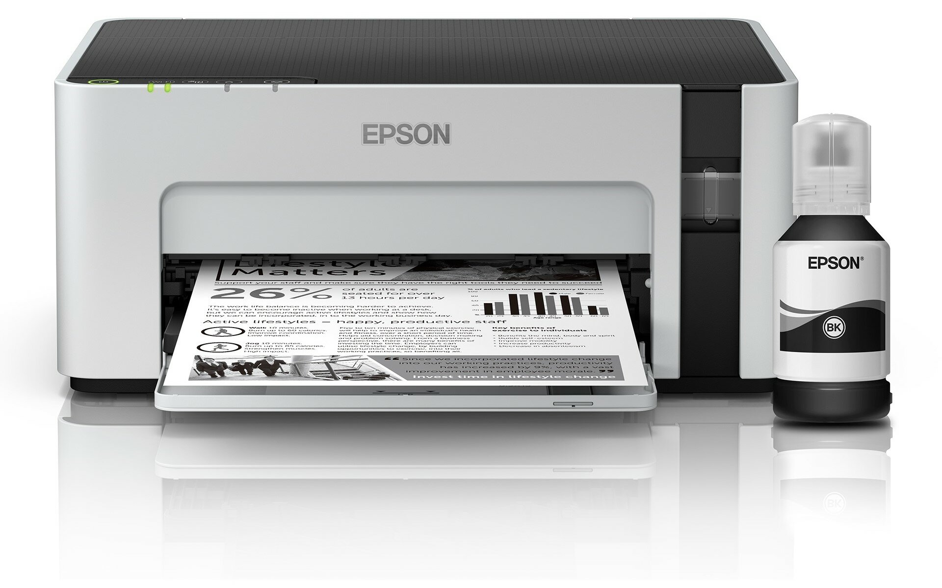 Drukarka EPSON EcoTank M1120 - wysoka produktywność