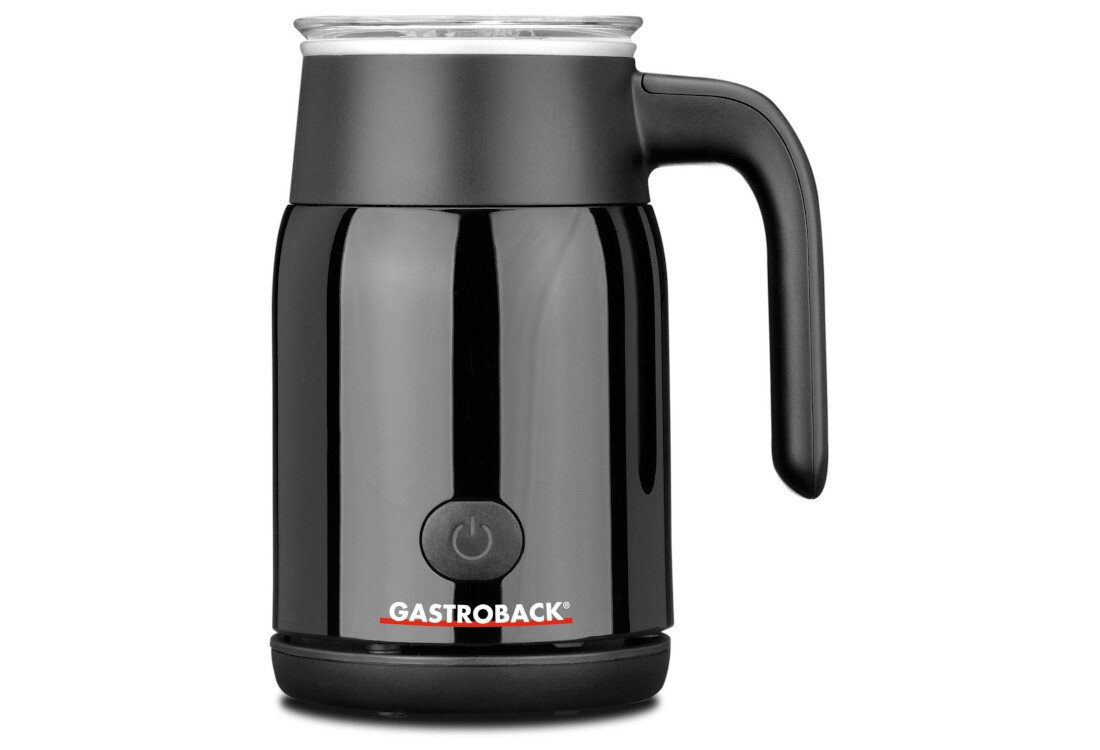 Spieniacz GASTROBACK 42326 Czarny Wysoka wydajność moc wymiary konsystencja pojemność waga łatwe w przenoszeniu i przechowywaniu