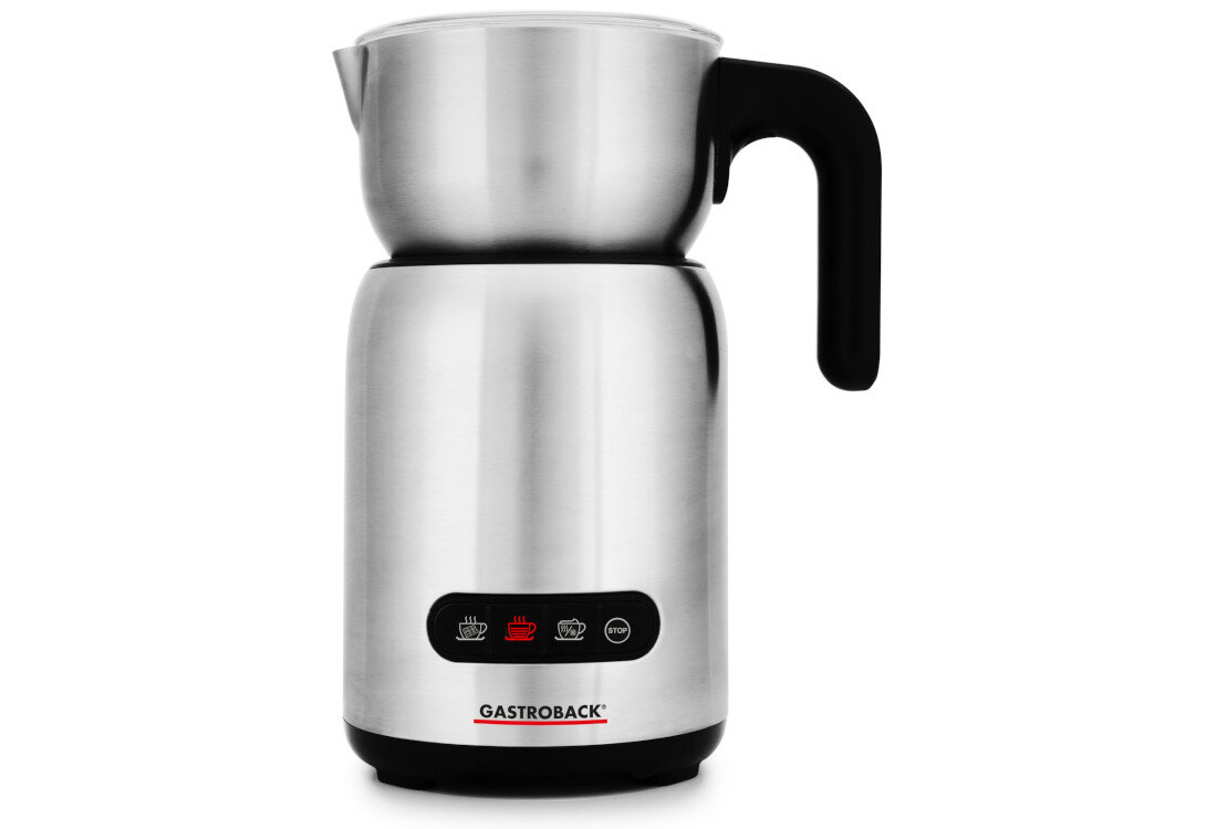 Spieniacz GASTROBACK 42359 wymiary  wygodne przechowywanie bez zajmowania dużo miejsca 