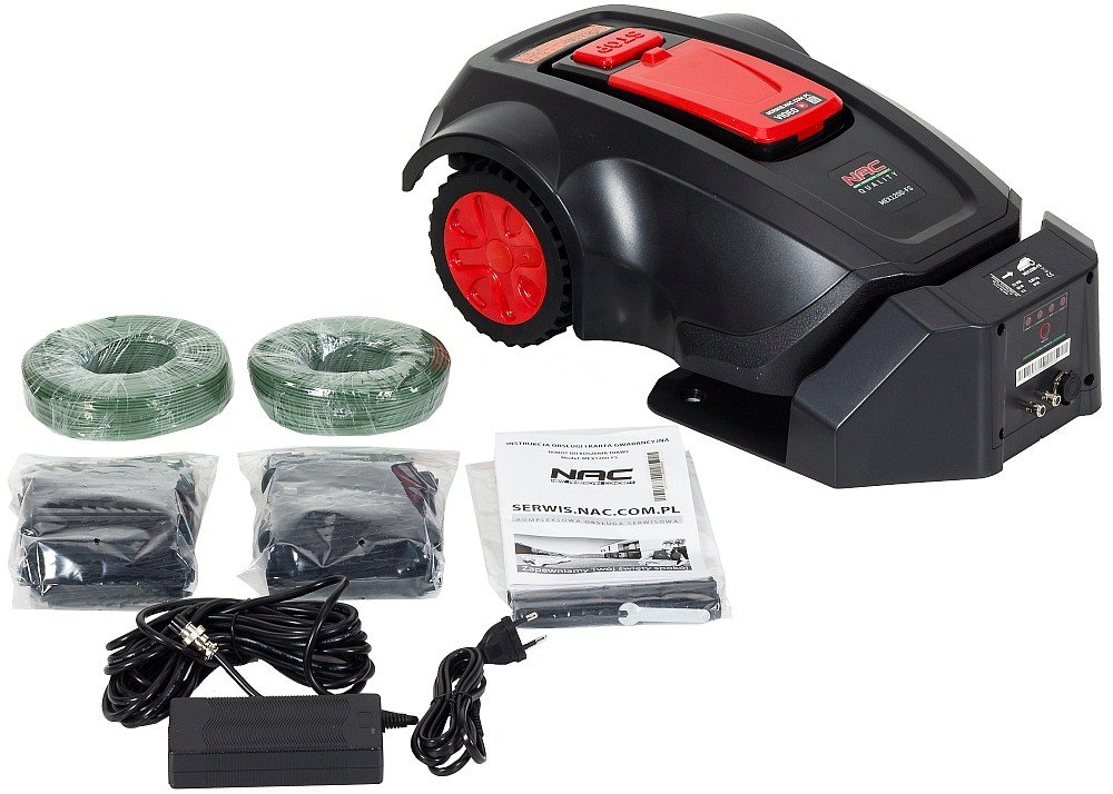 Robot koszący NAC MEX1200-FS praca