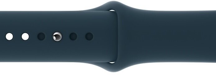 Pasek silikonowy Apple Watch gładki zwarty przyjemny w dotyku silikonowy