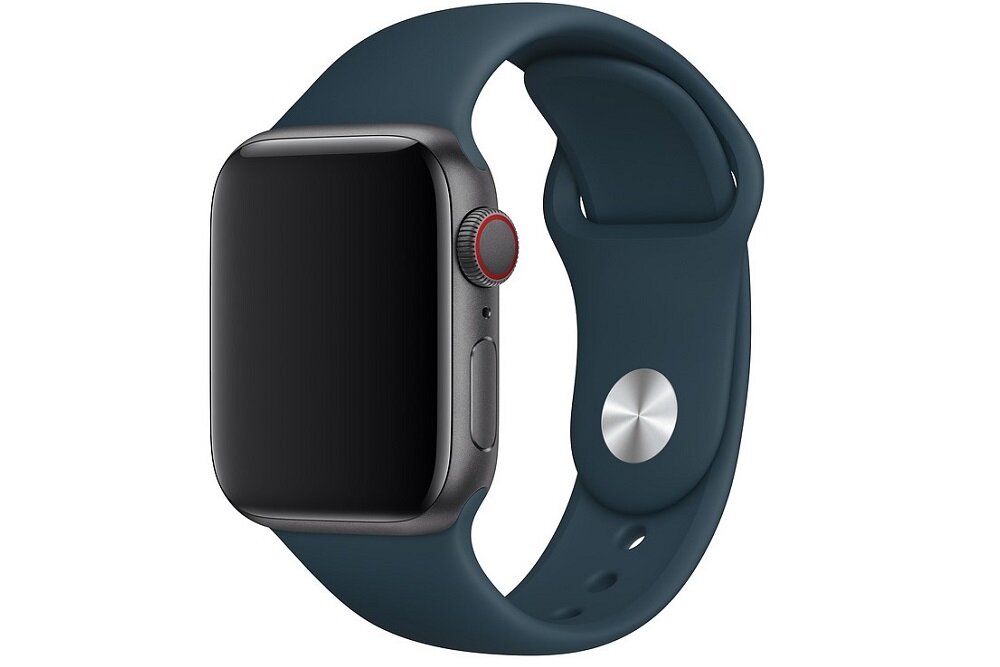 Pasek silikonowy Apple Watch fluoroelastomer sportowy sportowy mocny wytrzymały na siłownię