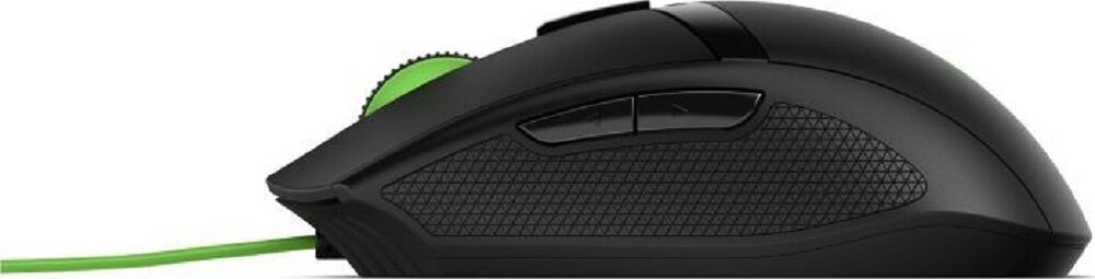 Mysz HP Pavilion Gaming 300 Czarno-zielony - przewodowa lacznosc
