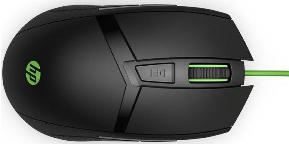 Mysz HP Pavilion Gaming 300 Czarno-zielony - niezawodnosc