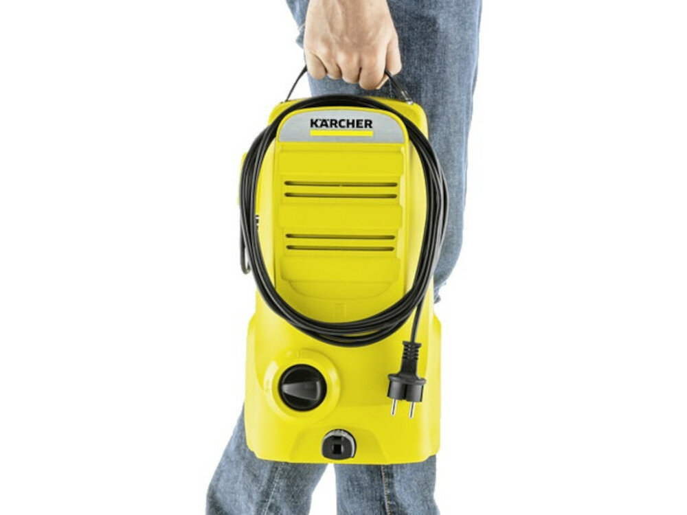 Myjka ciśnieniowa KARCHER K2 Compact Home uchwyt do łatwego przenoszenia