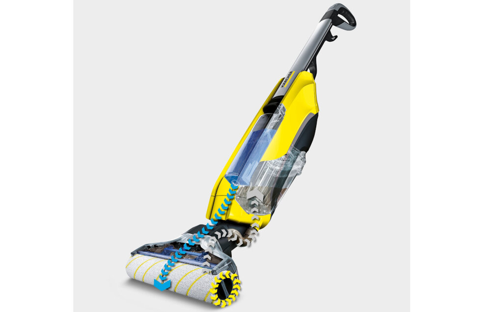 KARCHER FC 5 Акумуляторна електрична швабра 1.055-601.0 Функція самоочищення без розводів очищає підлогу