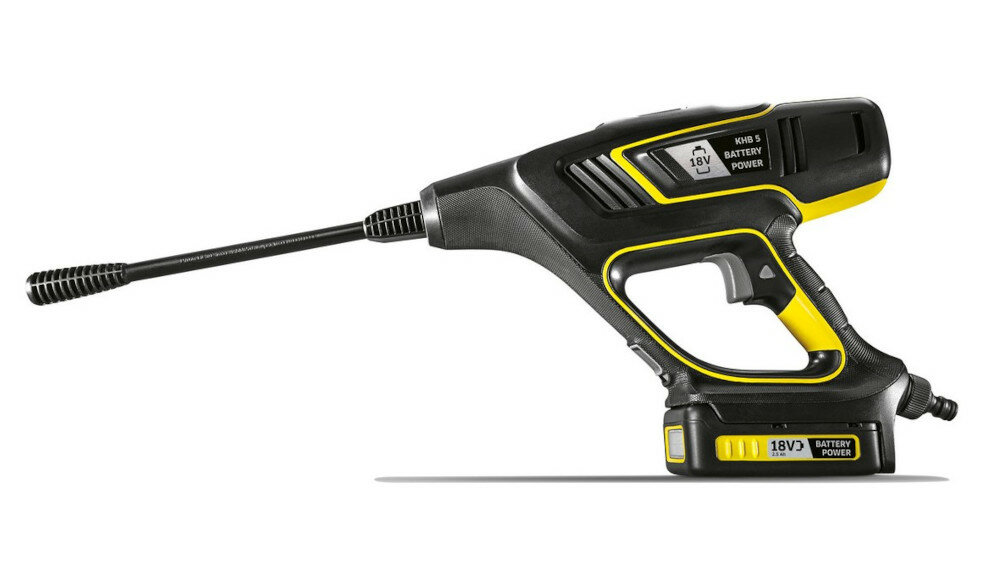 Myjka KARCHER KHB 5 Battery Set pobieranie wody z alternatywnych źródeł