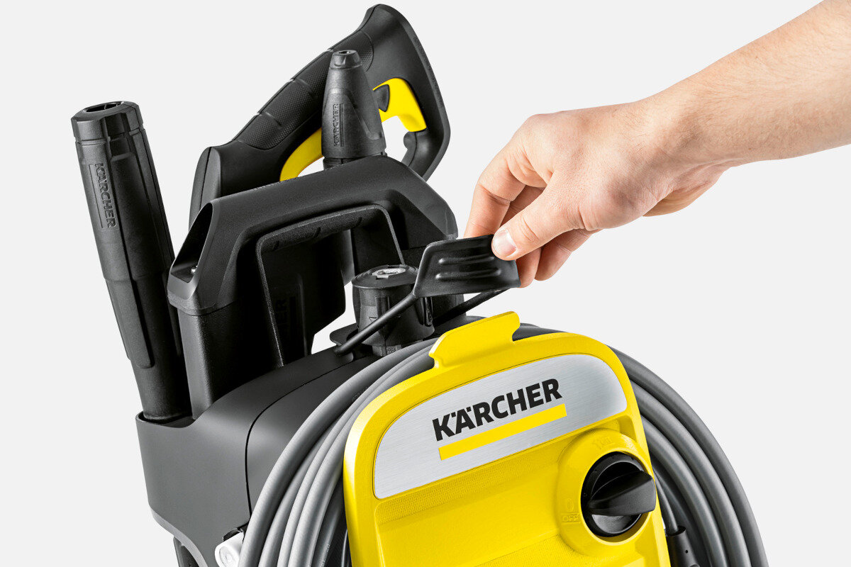 Myjka cisnieniowa KARCHER K7 Compact 1.447-050.0 przechowywanie uchwyt teleskopowy